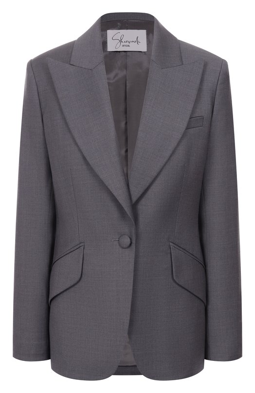 Шерстяной жакет Shervarli JA25-0021 Серый JA25-0021