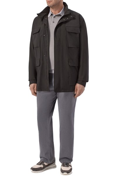 Поло из шелка и хлопка STEFANO RICCI, арт. K818114P13/F26280, фото 2