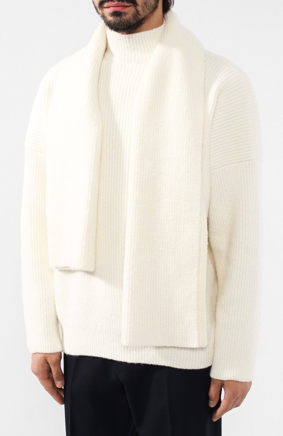 Шерстяной свитер JACQUEMUS, арт. 196KN05/54100, фото 3