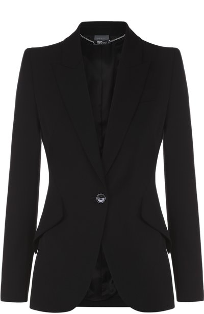 Приталенный жакет с остроконечными лацканами ALEXANDER MCQUEEN, арт. 358166/QIJ12, фото 1