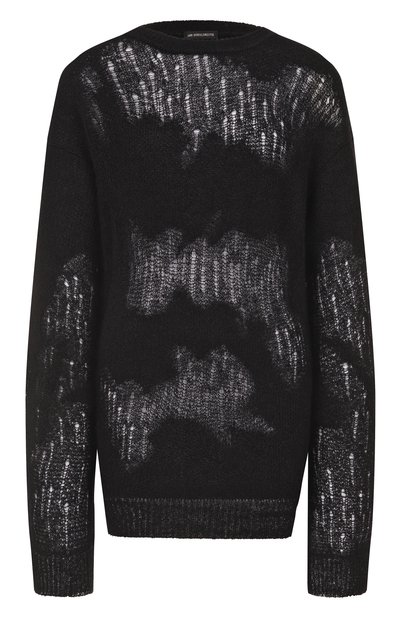 Женский свитер из шерсти и шелка ANN DEMEULEMEESTER, арт. B0013196/KN070