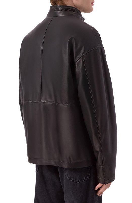 Кожаная куртка MVST M25.1PM.B004/CREAM NAPPA Чёрный  M25.1PM.B004/CREAM NAPPA Фото 6