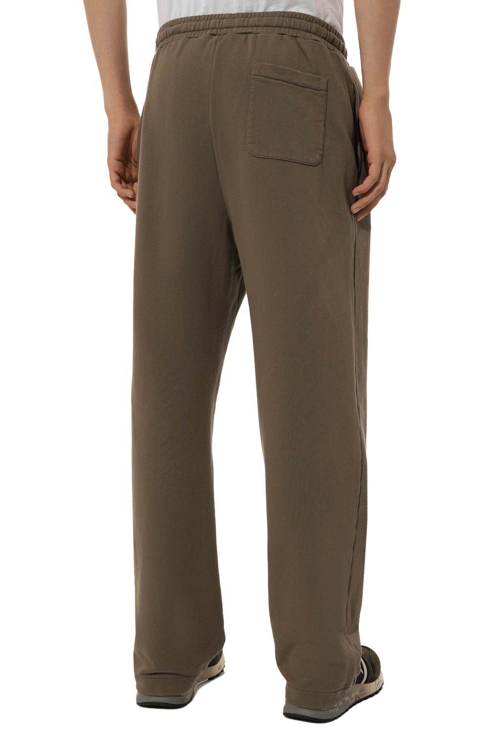 Хлопковые брюки PALM ANGELS, арт. PMCH022F24FLE002, фото 4