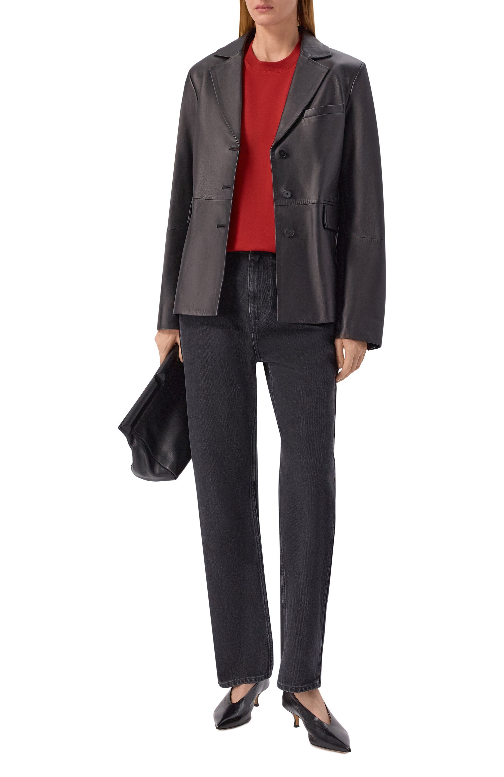 Хлопковая футболка LOULOU DE SAISON, арт. TELANT0 LDS, фото 2