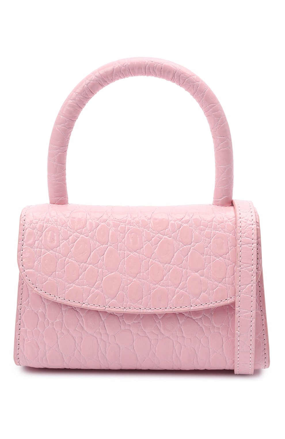 Сумка mini BY FAR светло-розового цвета по цене 62950 руб., арт. 21SSMINAP0CCESMA, фото 6 Сумка mini BY FAR, арт. 21SSMINAP0CCESMA, фото 6