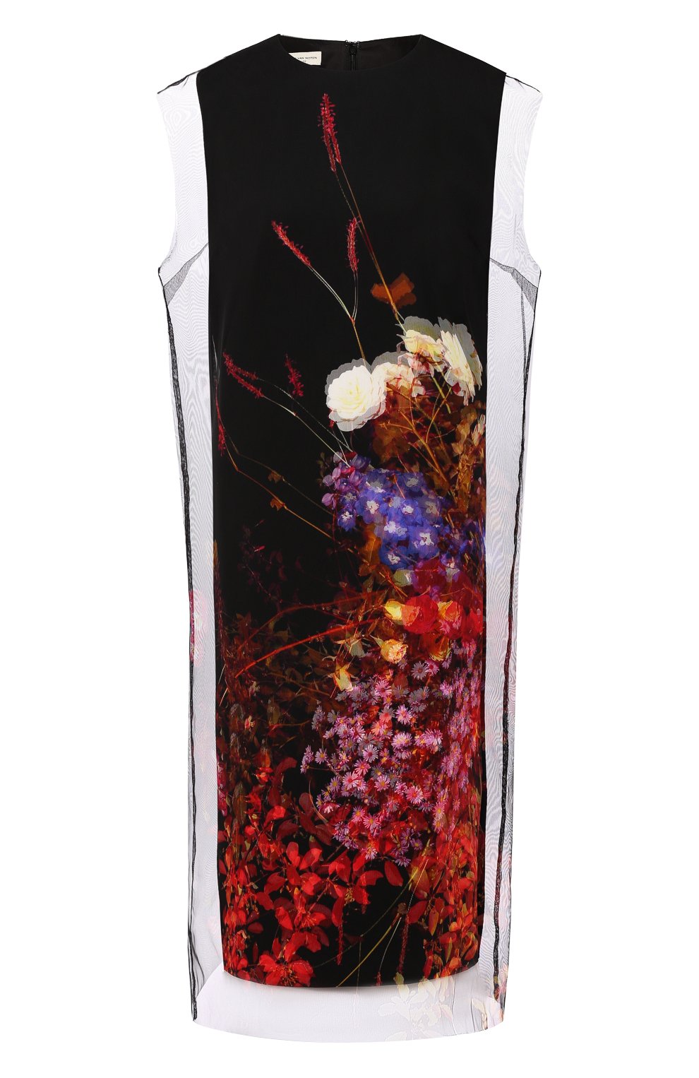 Шелковое платье DRIES VAN NOTEN черного цвета по цене 156000 руб., арт. 192-11049-8129, фото 1 Шелковое платье DRIES VAN NOTEN, арт. 192-11049-8129, фото 1