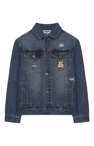 Джинсовая куртка MOSCHINO, арт. HUS057/L0E35/10-14