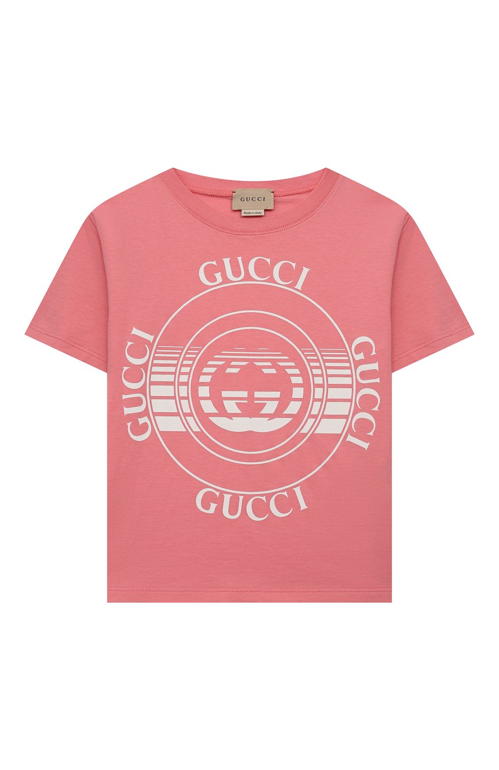 Хлоп ковая футболка GUCCI, арт. 586167/XJC70, фото 1