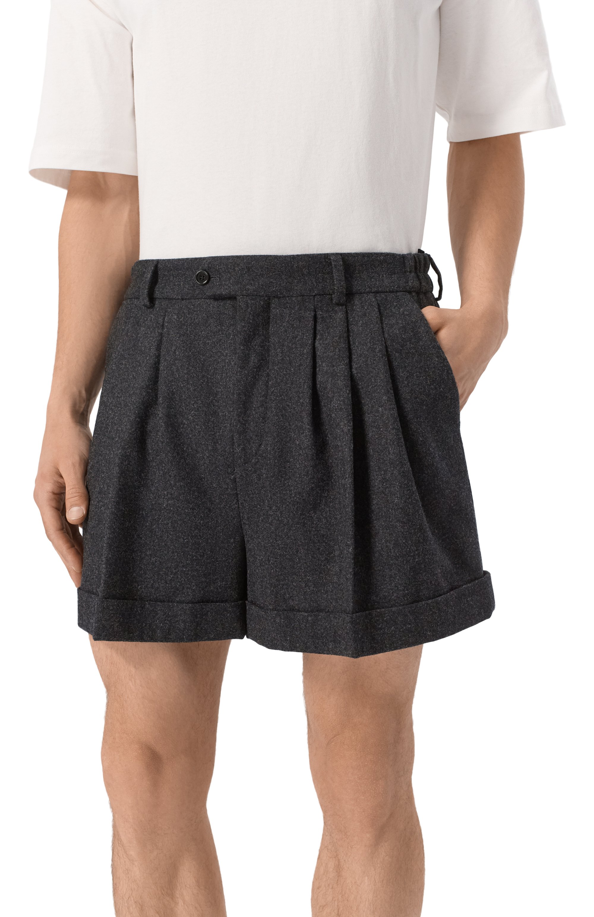 Шерстяные шорты CELINE, арт. 2P877095D 10AN, фото 3