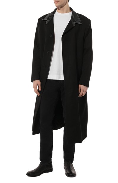 Футболка из хлопка и льна TRANSIT белого цвета по цене 16200 руб., арт. CFUTRT1360, фото 2 Футболка из хлопка и льна TRANSIT, арт. CFUTRT1360, фото 2