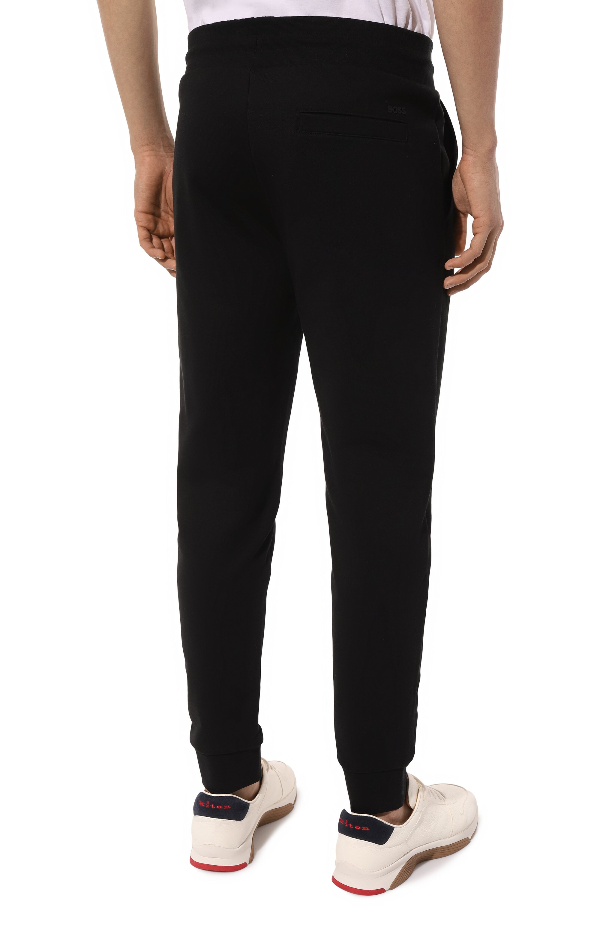 Хлопковые джоггеры BOSS, арт. 50471958, фото 4