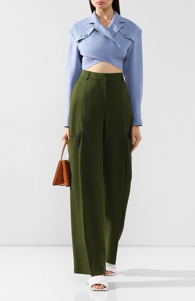Шелковый топ JACQUEMUS, арт. 193T002/15330, фото 2