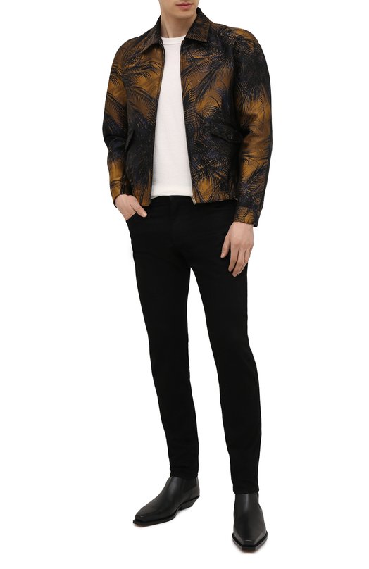 Бомбер Saint Laurent Коричневый, фото 2