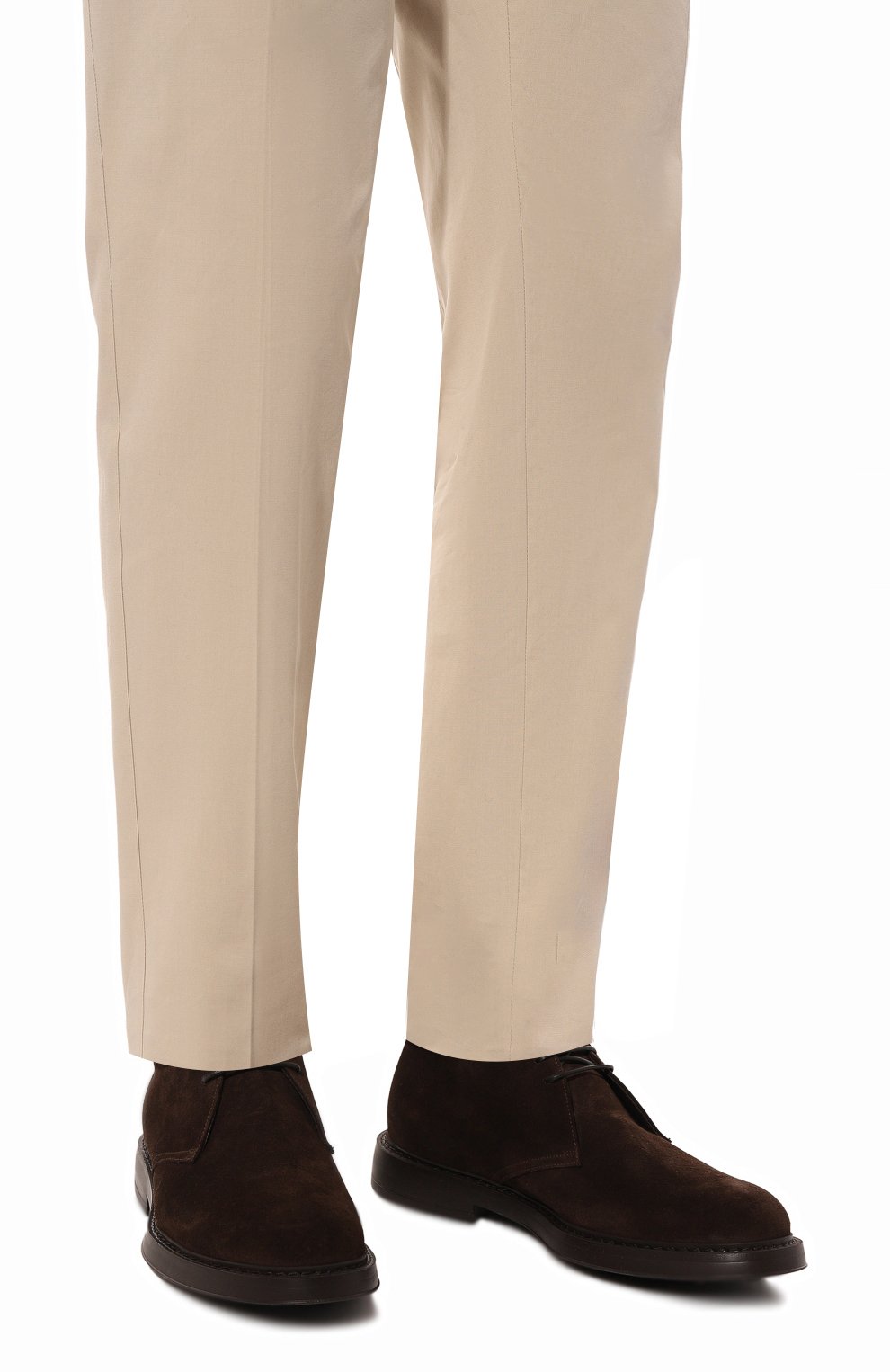 Замшевые ботинки DOUCAL'S, арт. DU3237BRUXUN009T, фото 3