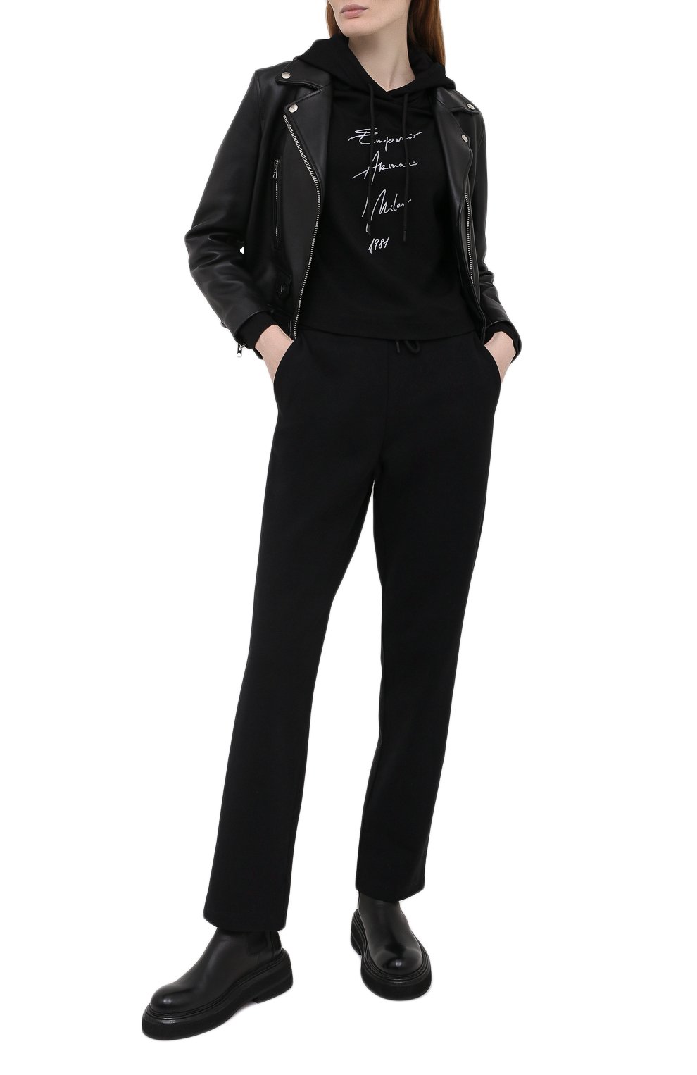 Хлопковые брюки EMPORIO ARMANI, арт. 3K2P8T/2JRCZ, фото 2