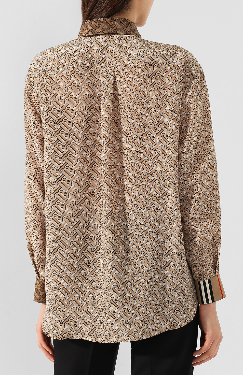 Шелковая блузка BURBERRY, арт. 4560925, фото 4