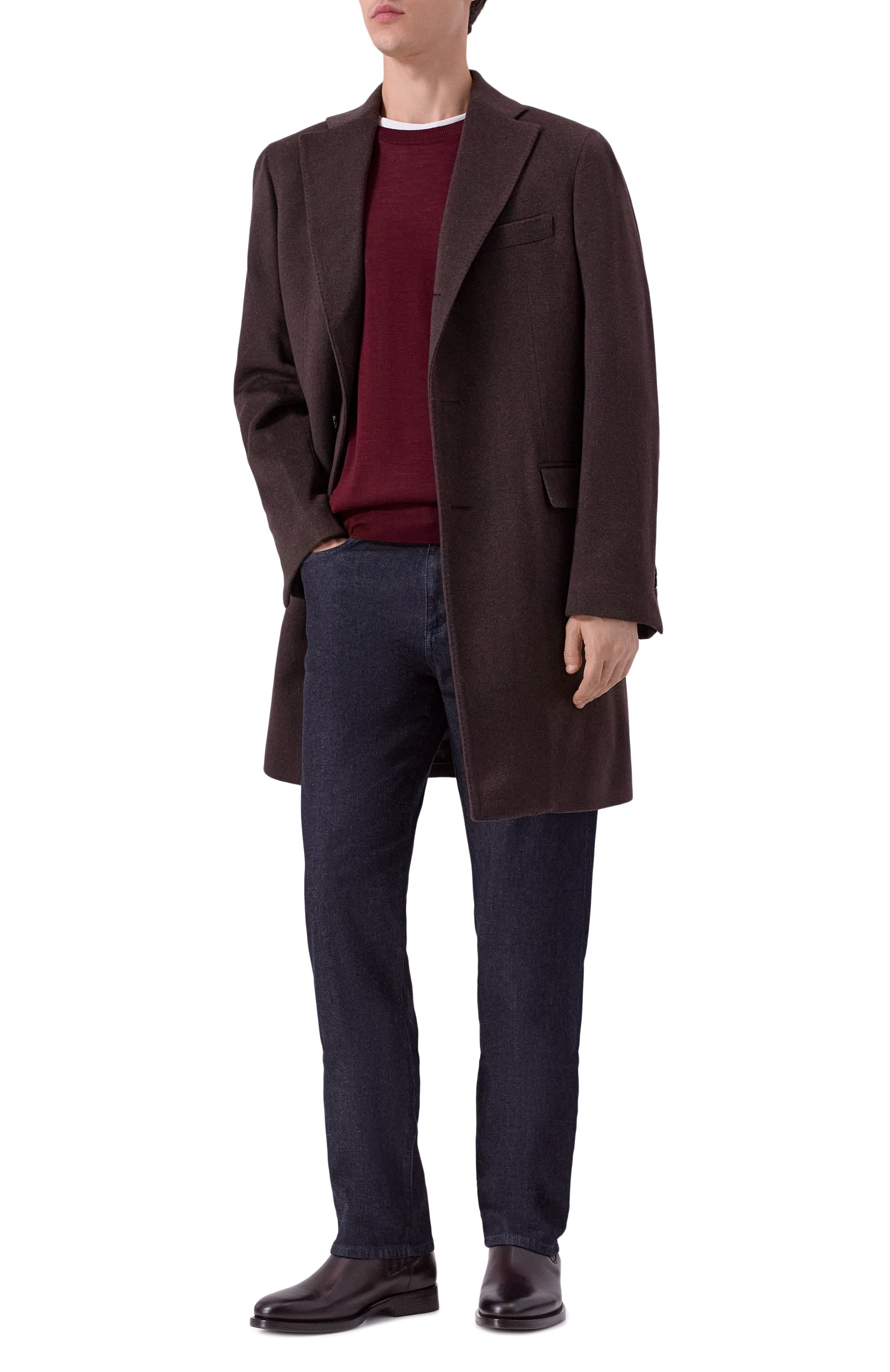 Джемпер из шерсти и шелка ANDREA CAMPAGNA, арт. M5625-5300, фото 2