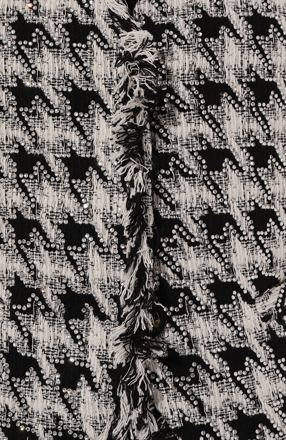 Твидовый жилет с отделкой стразами GIUSEPPE DI MORABITO, арт. 02SST0252C 02300, фото 5