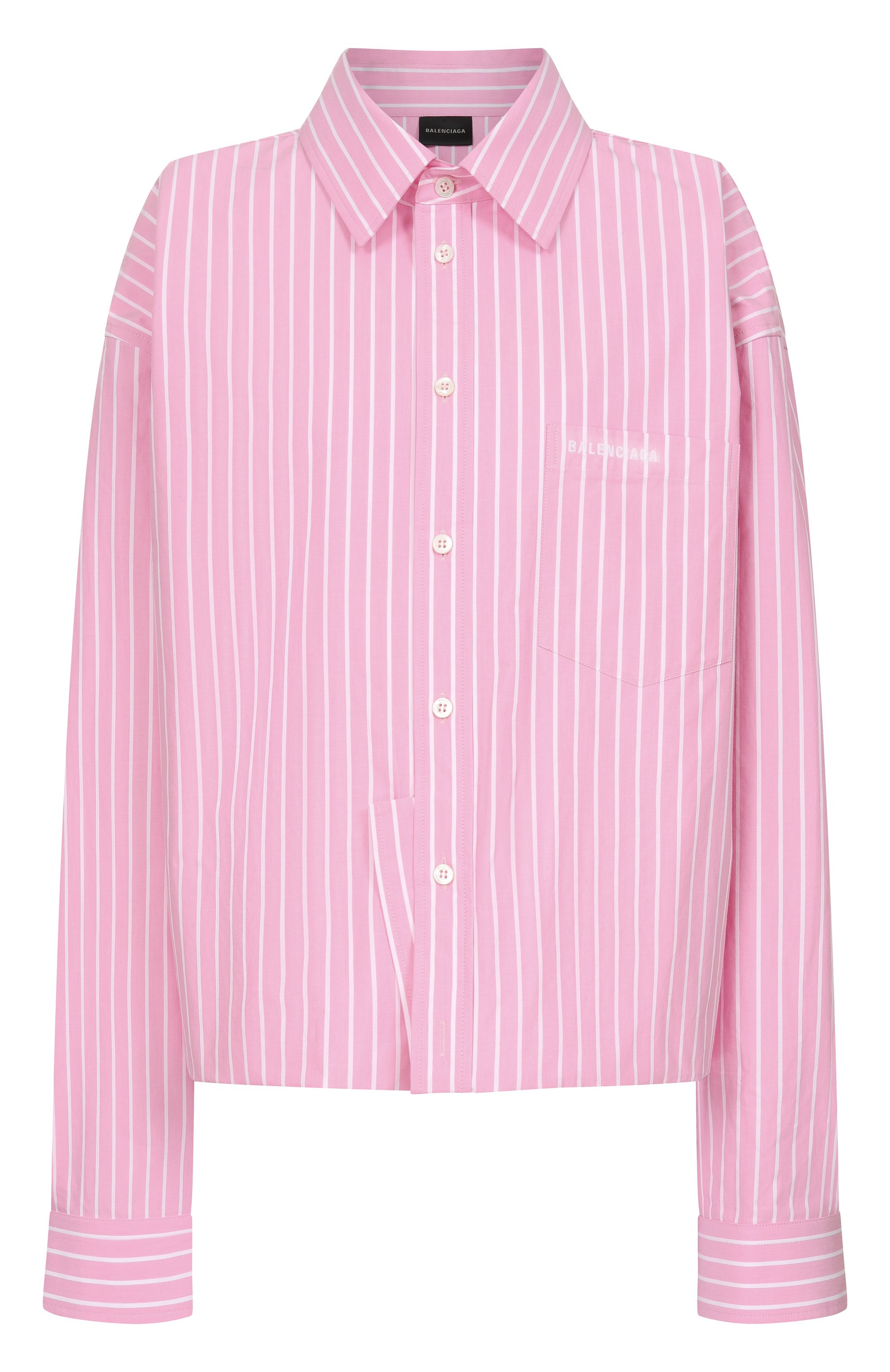 Хлопковая рубашка BALENCIAGA, арт. 857837/TPM26, фото 1