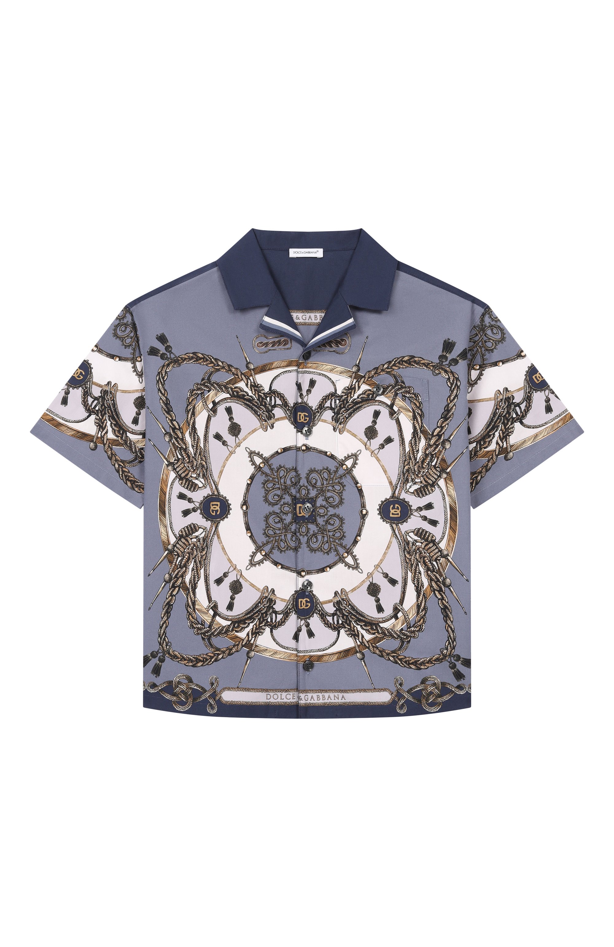 Хлопковая рубашка DOLCE & GABBANA, арт. L44S81/FI5NQ, фото 1