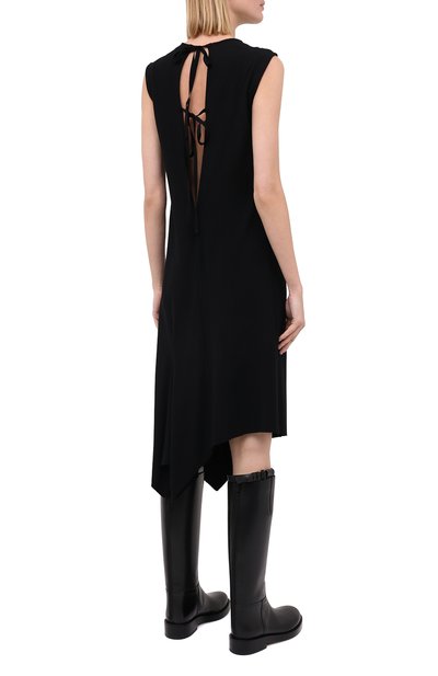 Платье из вискозы и шерсти ANN DEMEULEMEESTER, арт. 2002-2204-P-181-099, фото 4