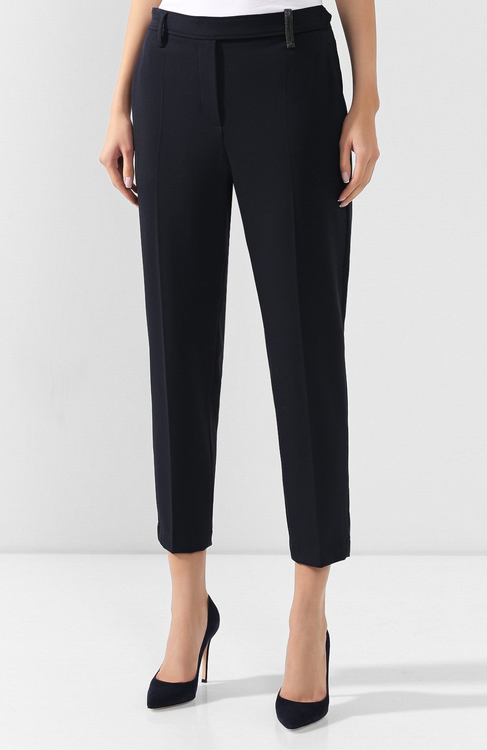 Шерстяные брюки BRUNELLO CUCINELLI, арт. MB526P6572, фото 3