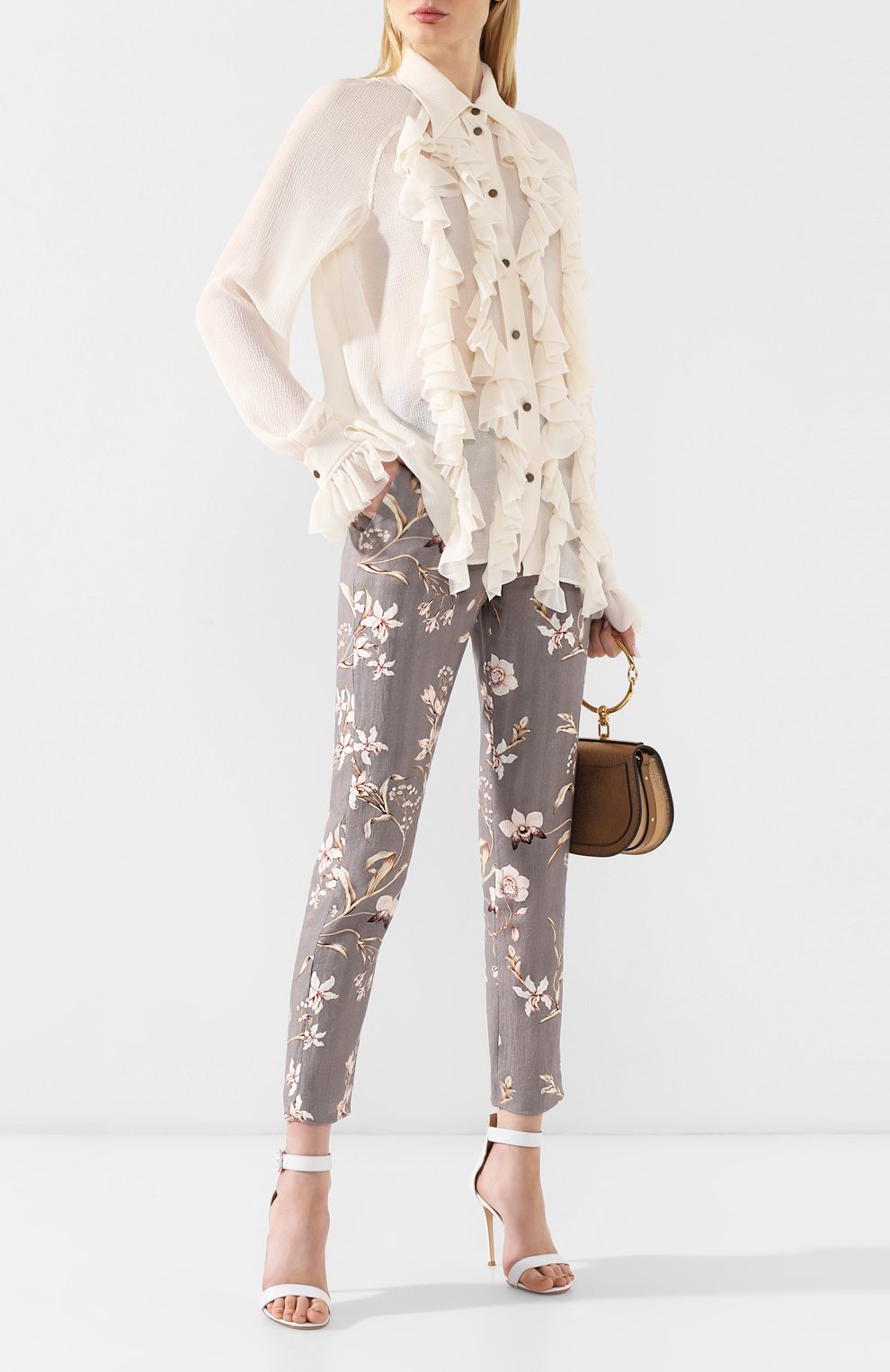 Блузка с жабо PHILOSOPHY DI LORENZO SERAFINI, арт. A0202/717, фото 2