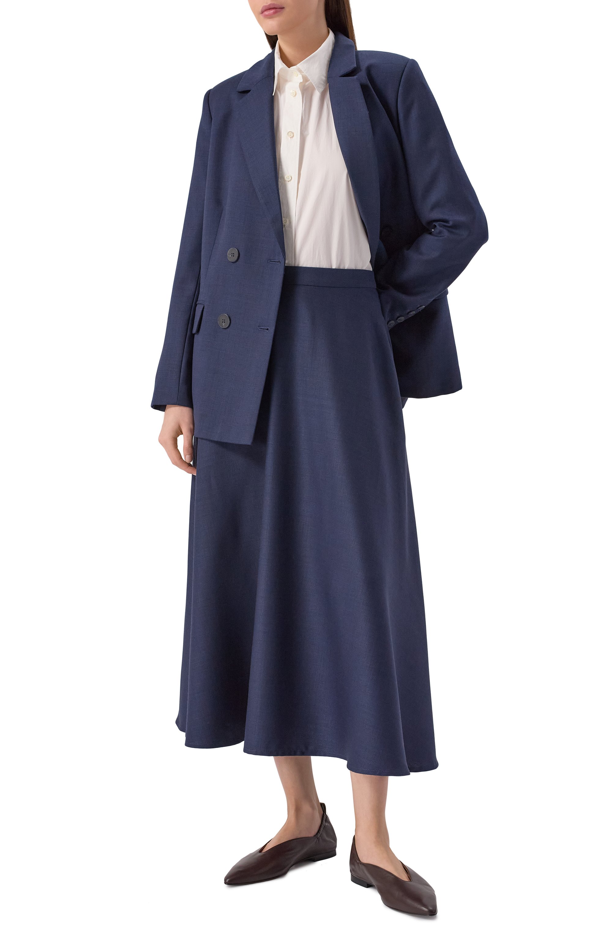 Шерстяная юбка ХОХЛОМА Х АЛЕНА АХМАДУЛЛИНА, арт. WTS2113, фото 2