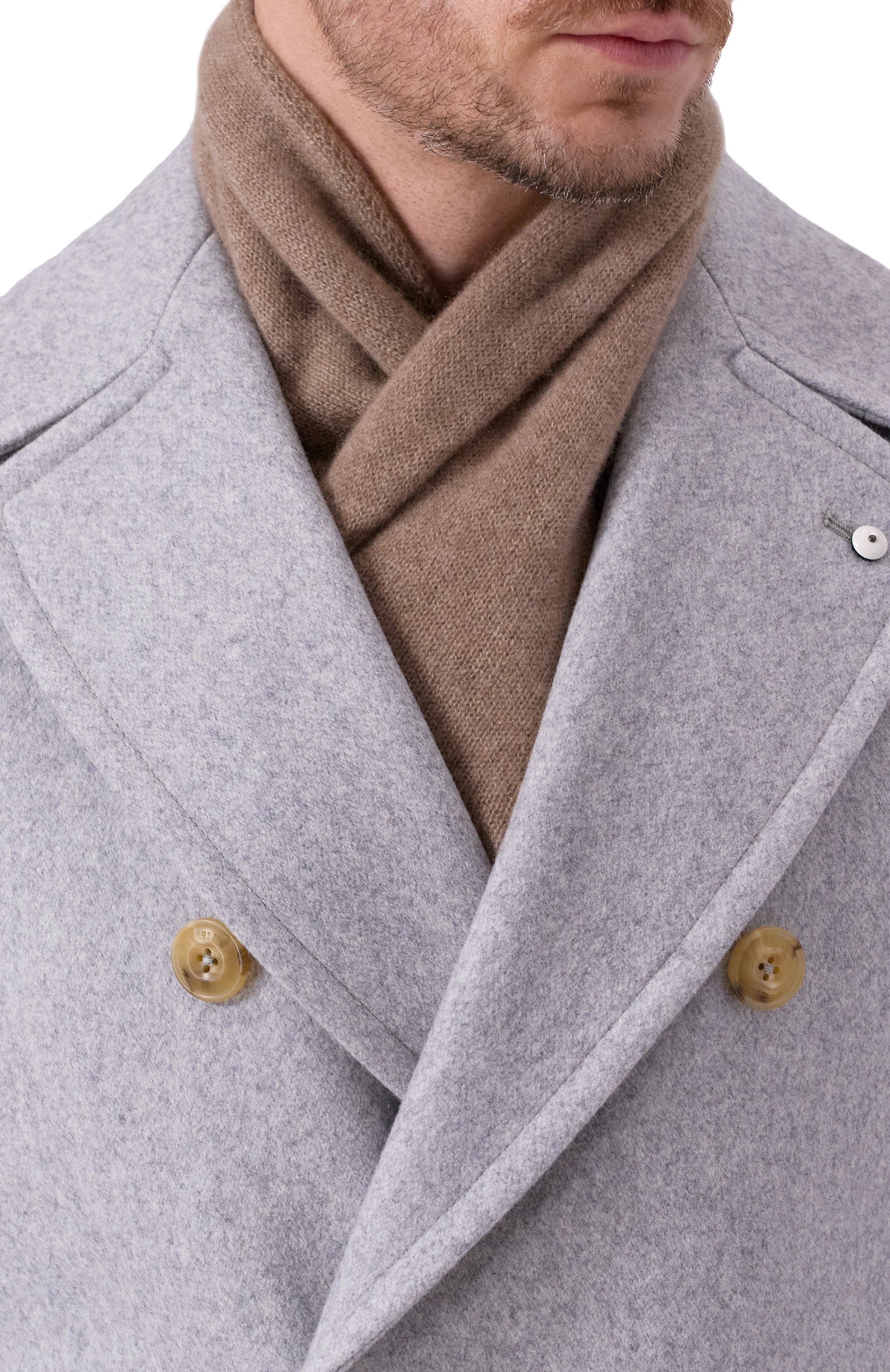 Кашемировый шарф ANDREA CAMPAGNA, арт. 009804, фото 2