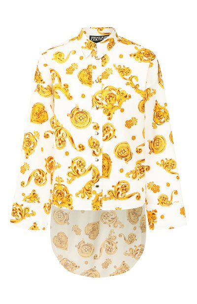 Женская хлопковая рубашка VERSACE JEANS COUTURE, арт. B0HVB624-VDM200/S0771