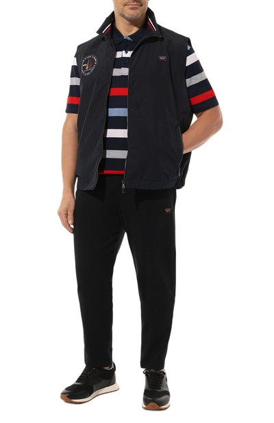 Хлопковое поло PAUL&SHARK, арт. 23411302/C00/3XL-6XL, фото 2