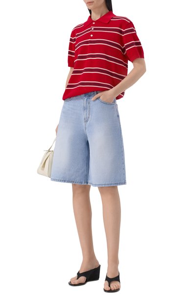 Хлопковое поло DUNST, арт. UDSW6B122R2_001, фото 2