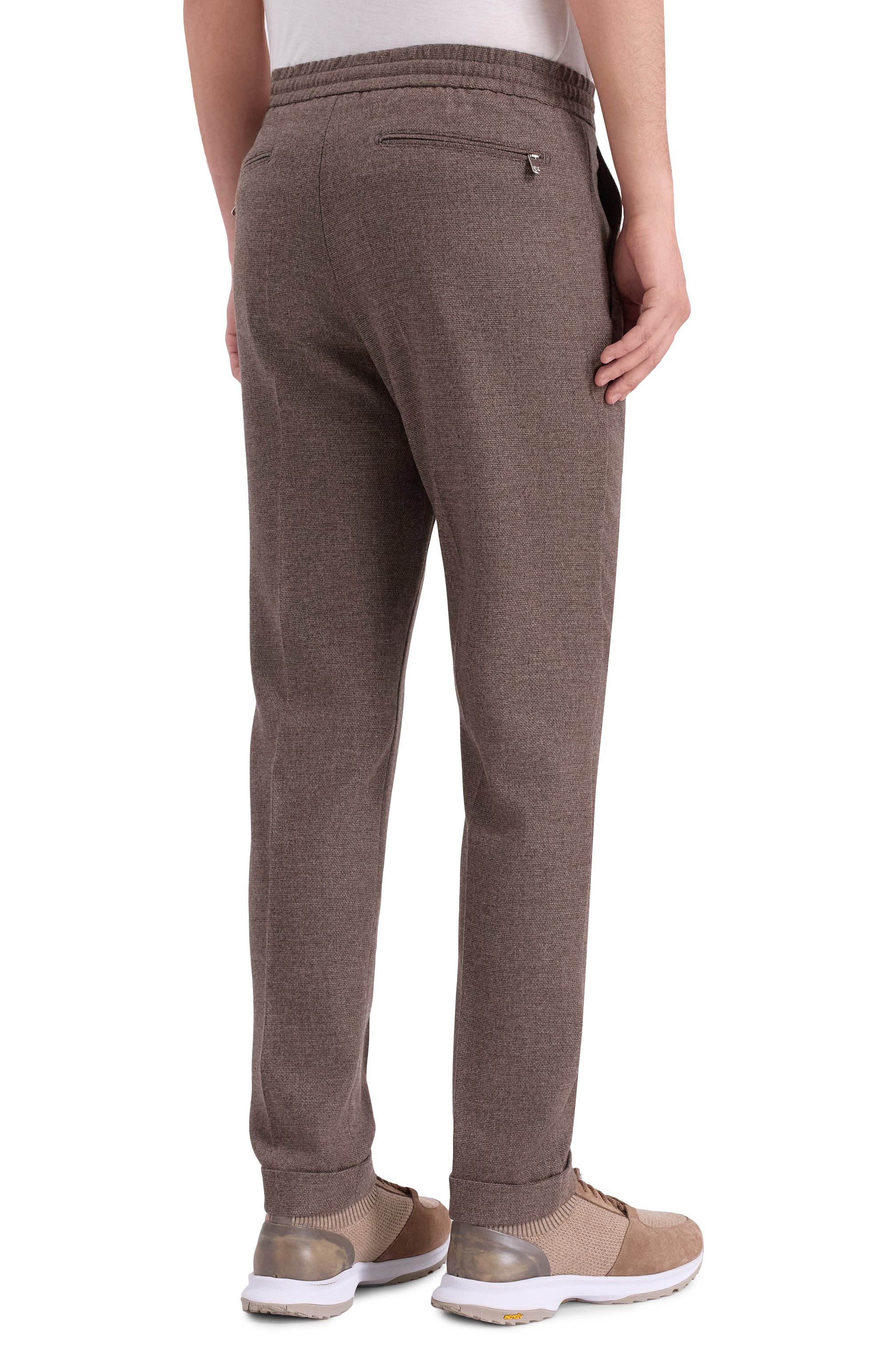 Брюки из шерсти и кашемира MARCO PESCAROLO, арт. CARACCI0L0/5234, фото 4