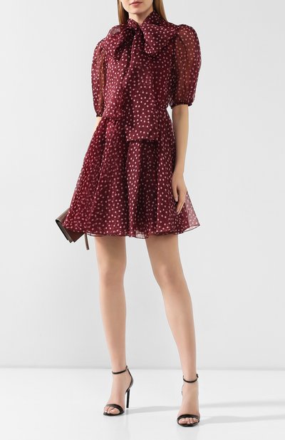 Шелковое платье DOLCE & GABBANA, арт. F6H7QT/IS1BX, фото 2