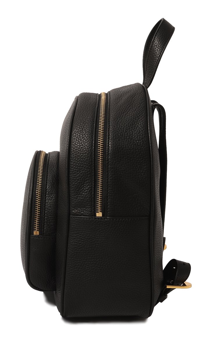 Женский рюкзак gleen COCCINELLE черного цвета, арт. E1 N15 14 02 01 | Фото 4 (Размер: medium; Материал: Натуральная кожа; Материал сплава: Проставлено; Драгоценные камни: Проставлено; Стили: Кэжуэл)