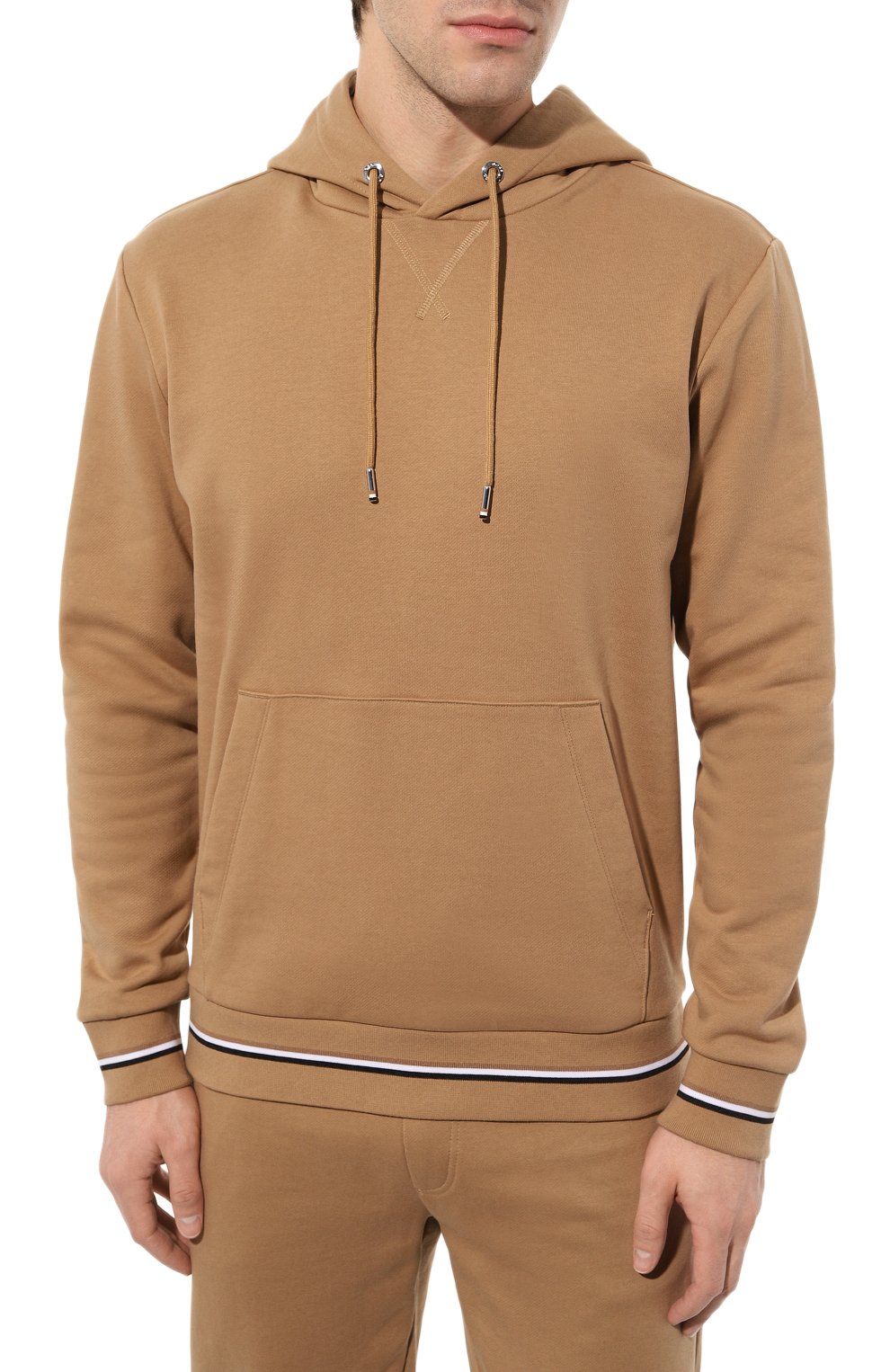 Хлопковое худи BOSS, арт. 50489502, фото 3