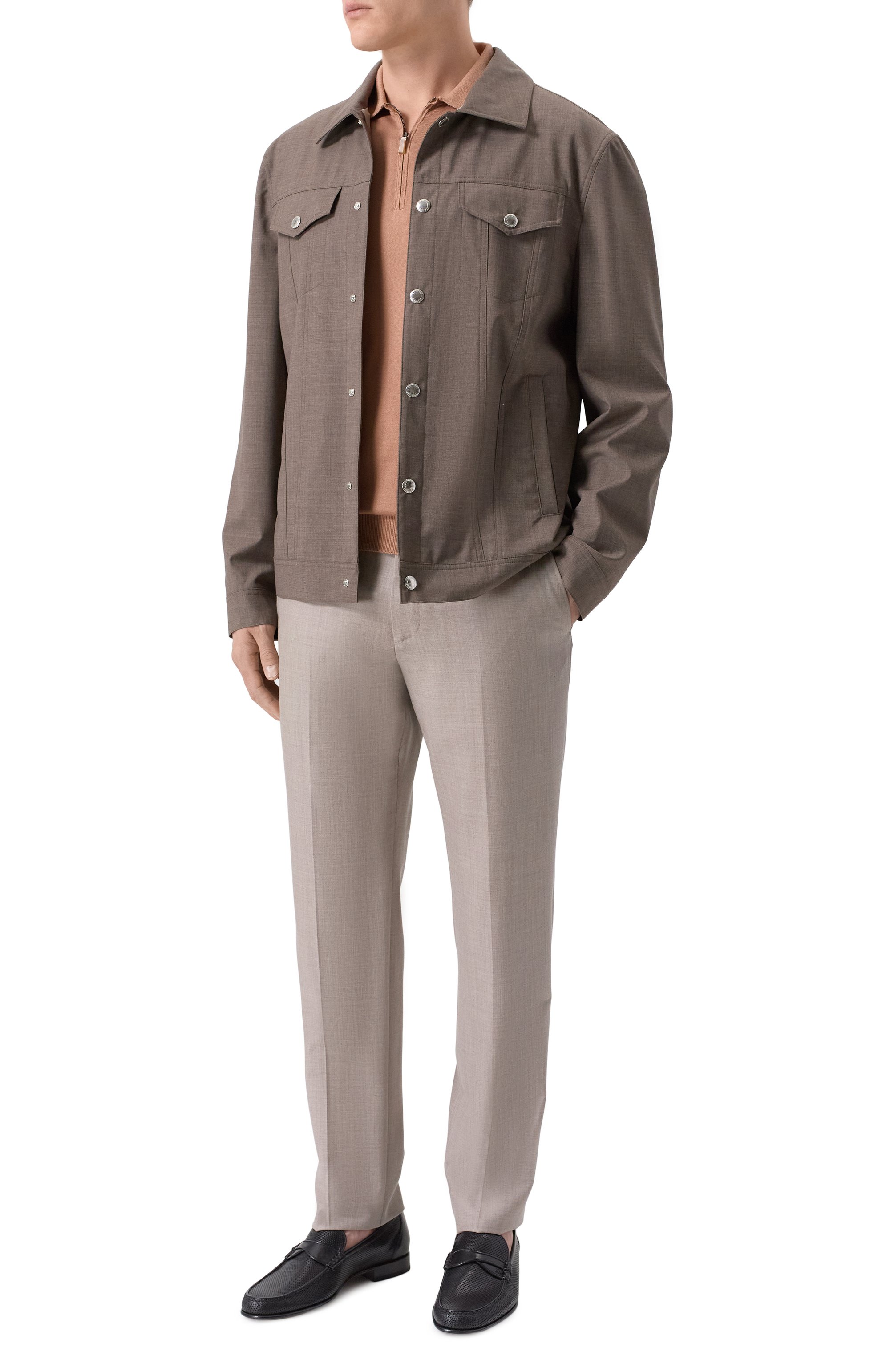 Кожаные лоферы ARTIOLI черного цвета по цене 149500 руб., арт. 947/KA, фото 2 Кожаные лоферы ARTIOLI, арт. 947/KA, фото 2