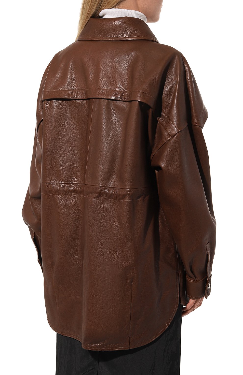 Кожаная куртка LESYANEBO, арт. SS23/LEATHERJ002, фото 4