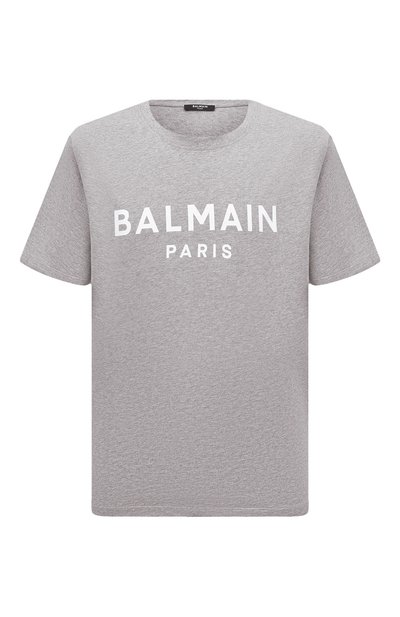 Мужская хлопковая футболка BALMAIN, арт. CH1EG000/BB73