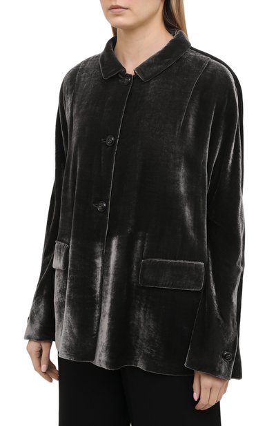 Бархатный жакет GIORGIO ARMANI, арт. 0WHGG0H3/T01I7, фото 3