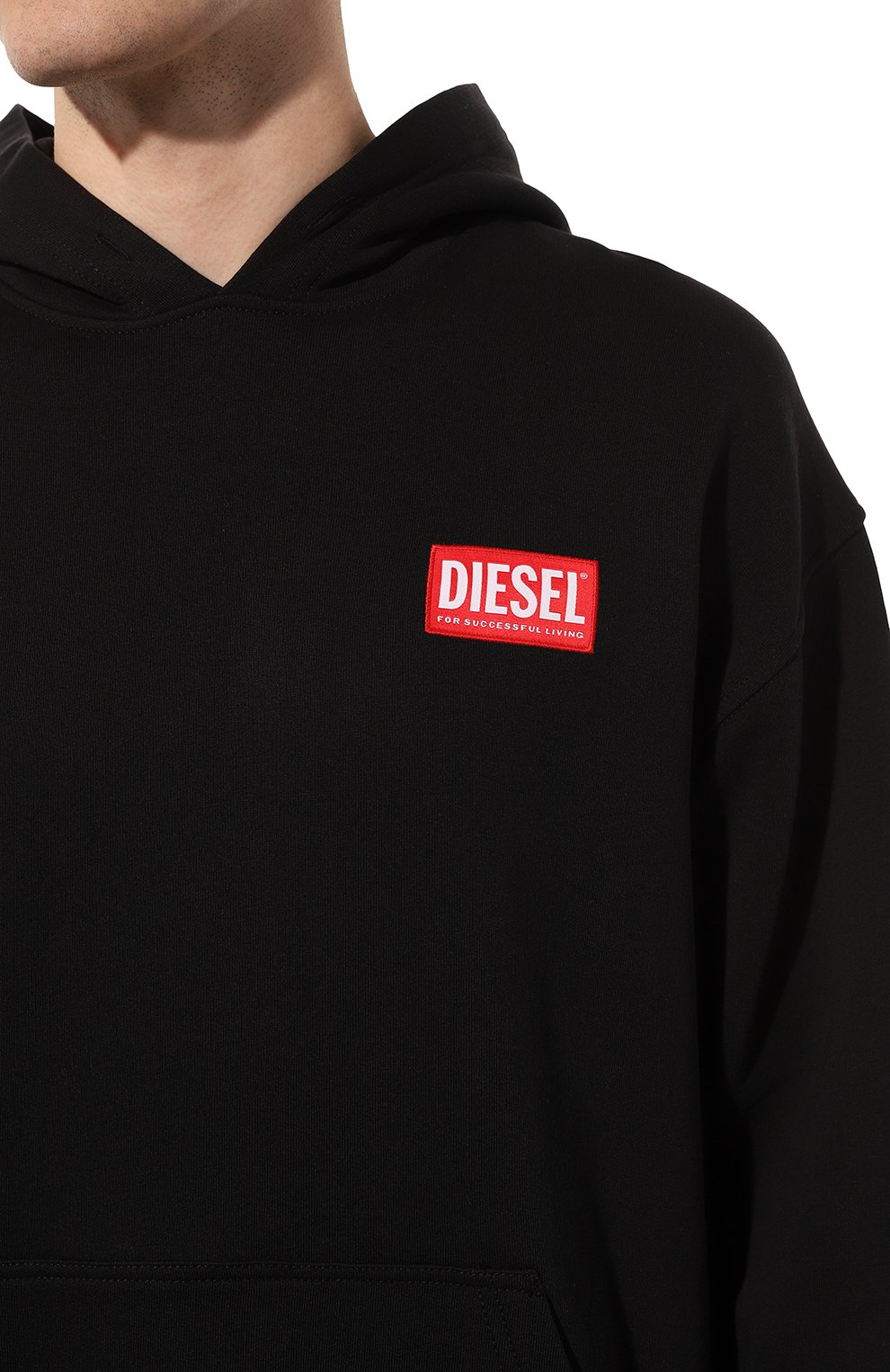 Хлопковое худи DIESEL, арт. A11592/0ILAC, фото 5