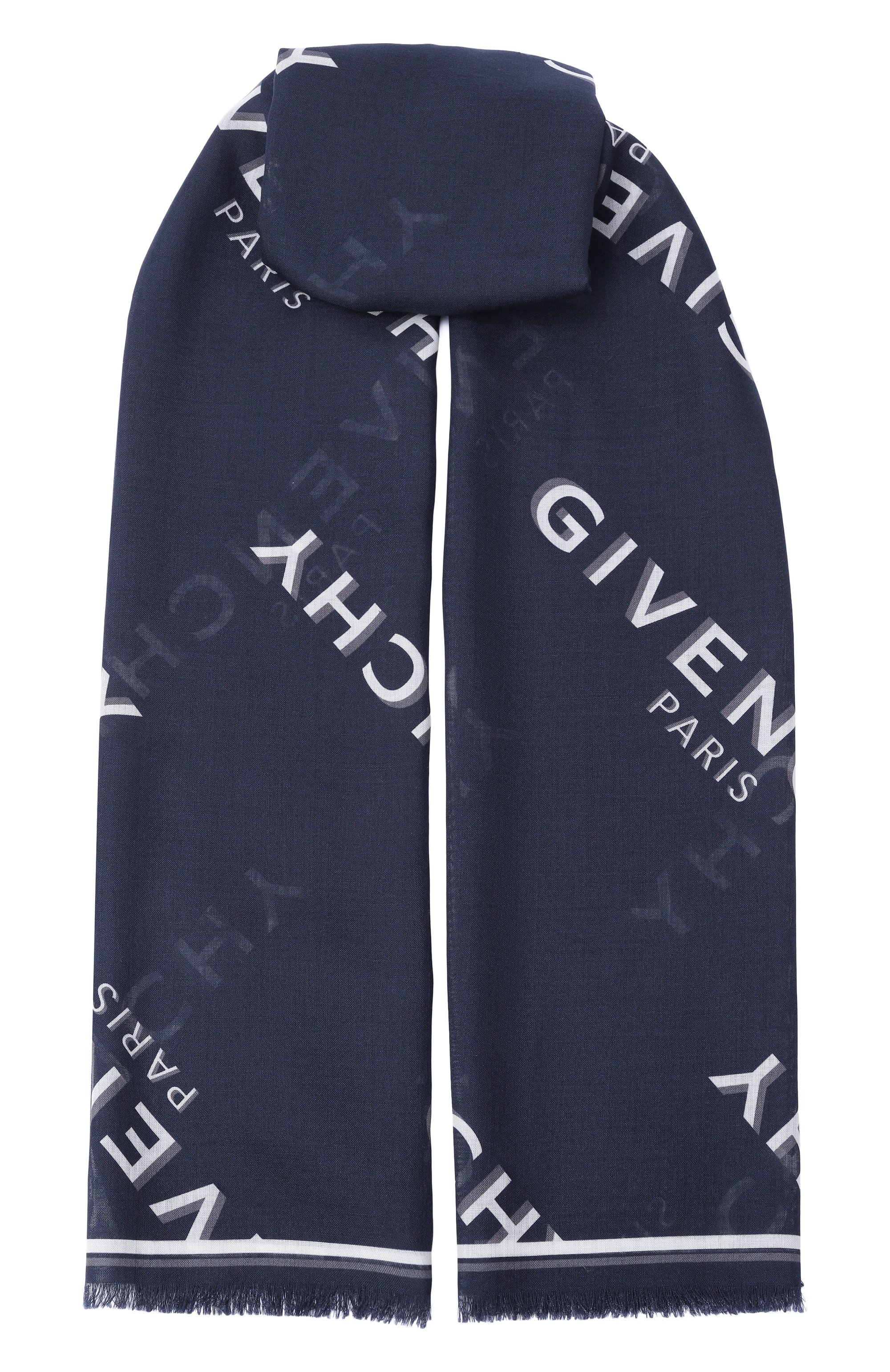 Палантин из шерсти и шелка GIVENCHY, арт. 710009355, фото 1