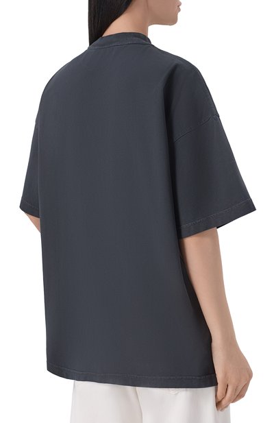 Хлопковая футболка PALM ANGELS, арт. PWAA07BS26JER003, фото 4