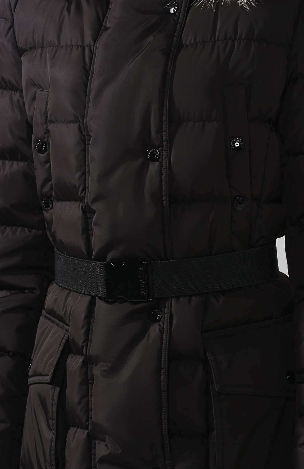 Пуховик с меховой отделкой капюшона MONCLER, арт. D2-093-49884-25-68065, фото 5