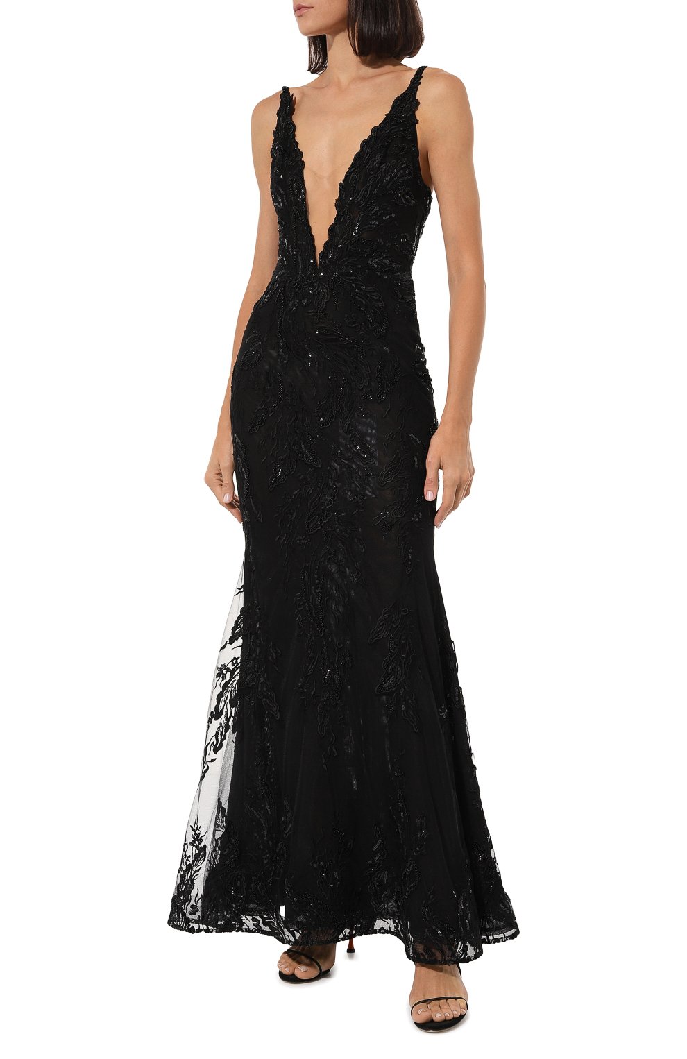 Платье SPERANZA COUTURE черного цвета по цене 388000 руб., арт. SC035, фото 2 Платье SPERANZA COUTURE, арт. SC035, фото 2