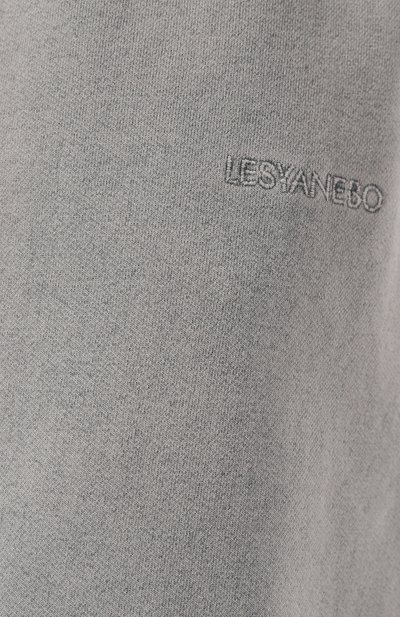 Хлопковые джоггеры LESYANEBO, арт. ICONIC/TR001A, фото 5