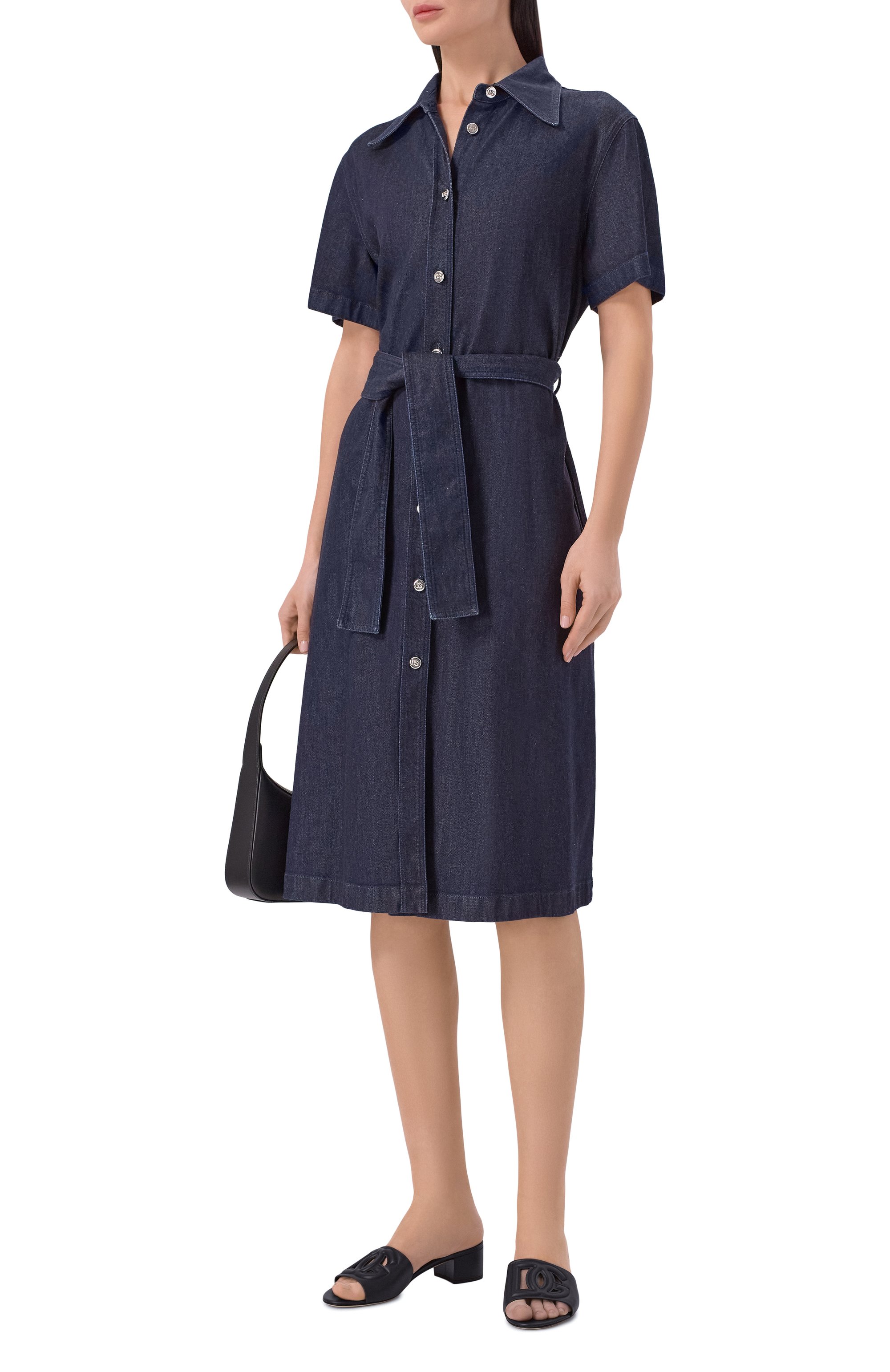 Кожаные мюли bianca 40 DOLCE & GABBANA, арт. CR1755/AY329, фото 3