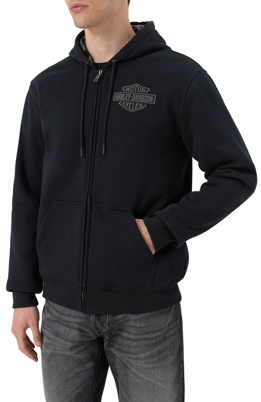 Толстовка Harley-Davidson 96010-25VM Чёрный  96010-25VM Фото 3