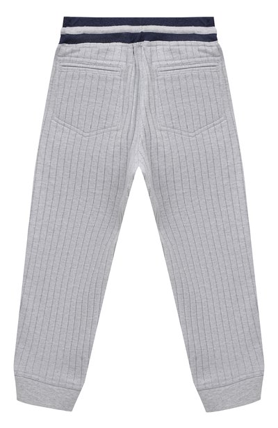 Хлопковые джоггеры BRUNELLO CUCINELLI, арт. BTU20E339A, фото 2