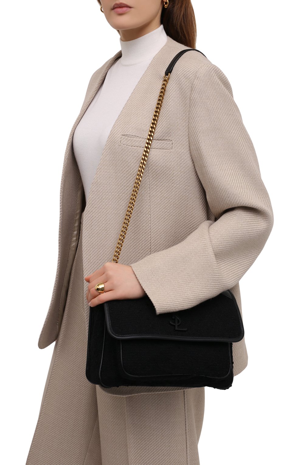 Сумка niki medium SAINT LAURENT, арт. 633158/2RL47, фото 6